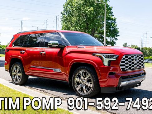 Used 2023 Toyota Sequoia Capstone AWD/4WD image 4