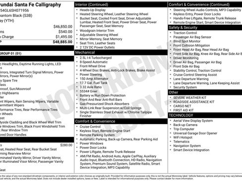 Used 2025 Hyundai Santa Fe Calligraphy image 27