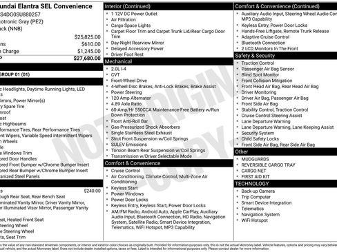 Used 2025 Hyundai Elantra SEL image 39