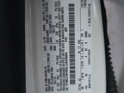 Used 2020 Ford Escape SEL AWD/4WD image 28