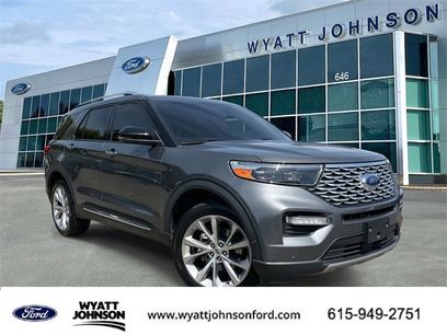 Certified 2021 Ford Explorer Platinum w/ Equipment Group 601A