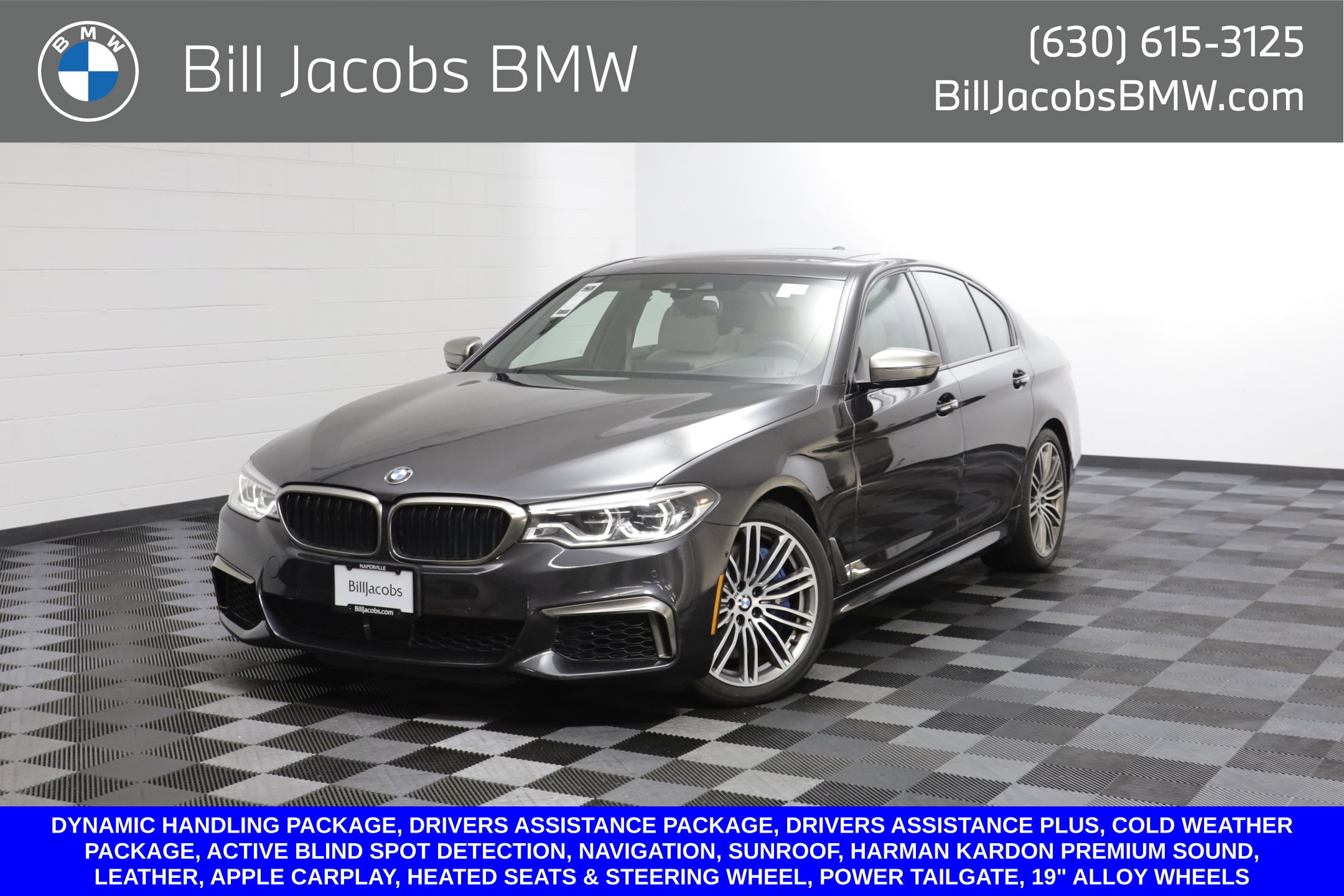 Used 2018 BMW M550i xDrive AWD/4WD image 1