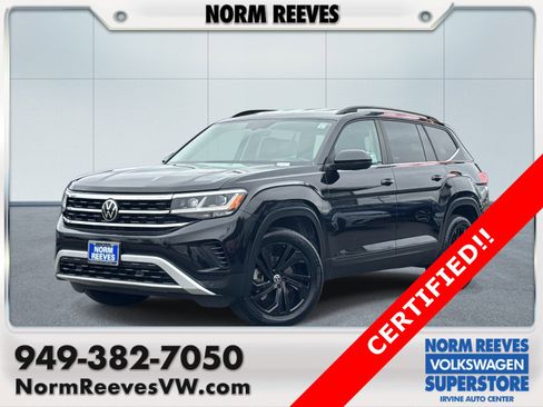 Used 2022 Volkswagen Atlas SE w/ Black Wheel Package image 1