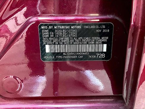 Used 2019 Mitsubishi Mirage GT image 31