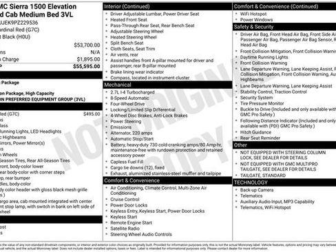 Used 2023 GMC Sierra 1500 Elevation AWD/4WD image 7