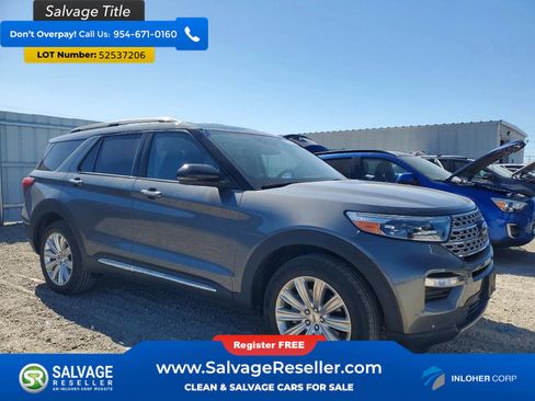 Used 2022 Ford Explorer Limited w/ Equipment Group 301A AWD/4WD image 5