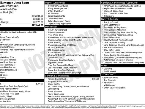 Used 2026 Volkswagen Jetta Sport FWD image 26