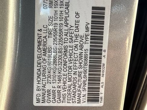 New 2026 Honda Odyssey Elite image 32