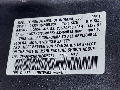 Used 2019 Honda CR-V EX-L image 37