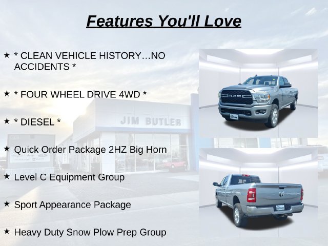 Used 2022 RAM 3500 Big Horn w/ Level C Equiment Group AWD/4WD image 8