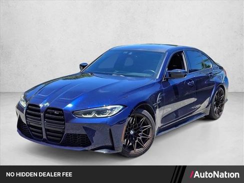 Used 2023 BMW M3 Competition w/ M Driver's Package RWD image 1