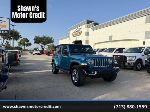 Used 2020 Jeep Wrangler Unlimited Sahara AWD/4WD image 1