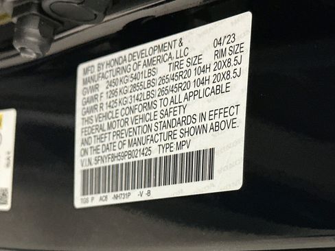 Used 2023 Honda Passport EX-L image 12