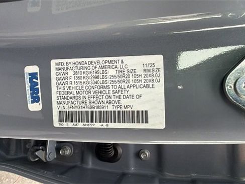 New 2025 Honda Pilot Touring image 33