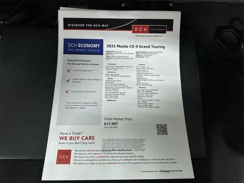 Used 2021 MAZDA CX-5 Grand Touring image 13