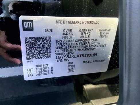 New 2026 Cadillac Escalade ESV 2WD w/ LPO, Floor Liner Package image 37