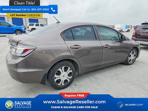 Used 2013 Honda Civic Hybrid Sedan image 4