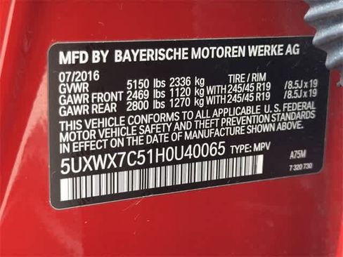 Used 2017 BMW X3 xDrive35i image 29