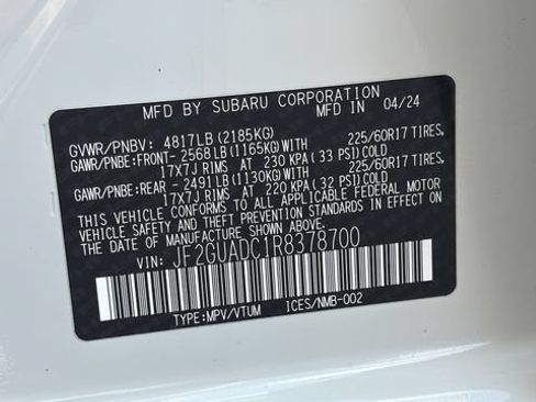 Used 2024 Subaru Crosstrek 2.0i Premium AWD/4WD image 29