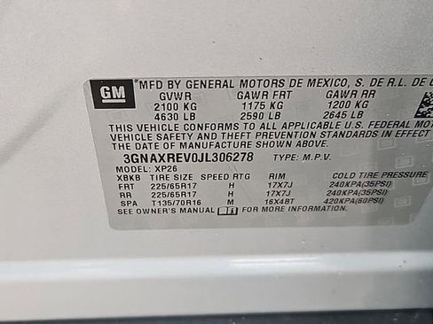 Used 2018 Chevrolet Equinox LS w/ LPO, Cargo Package image 15