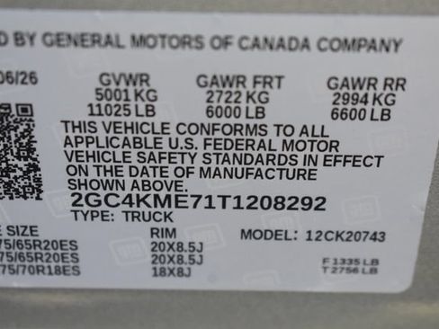 New 2026 Chevrolet Silverado 2500 Custom w/ Custom Value Package AWD/4WD image 36