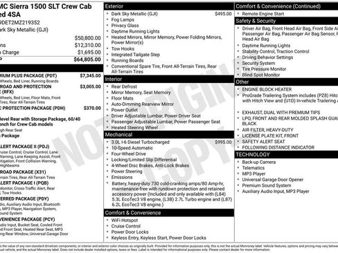 Used 2021 GMC Sierra 1500 SLT w/ SLT Premium Plus Package image 2