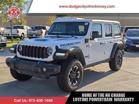 Used 2024 Jeep Wrangler Unlimited Rubicon 4xe image 1