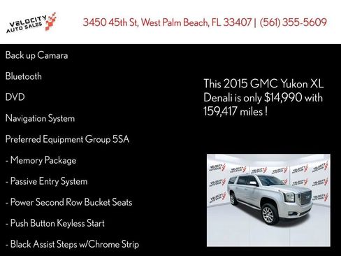 Used 2015 GMC Yukon XL Denali RWD image 32