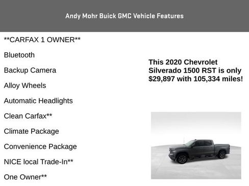 Used 2020 Chevrolet Silverado 1500 RST AWD/4WD image 4