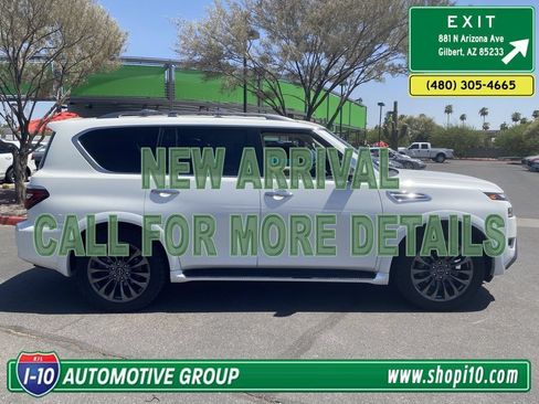 Used 2023 Nissan Armada Platinum w/ Captain's Chairs Package AWD/4WD image 2