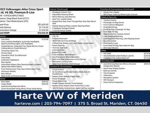 Used 2023 Volkswagen Atlas Cross Sport SEL Premium R-Line image 1