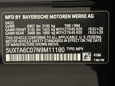 Used 2022 BMW X5 xDrive45e w/ M Sport Package AWD/4WD image 25