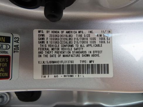 Used 2015 Honda CR-V LX image 25