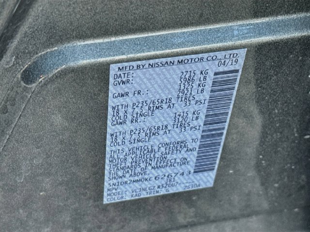 Used 2019 Nissan Pathfinder SL AWD/4WD image 29