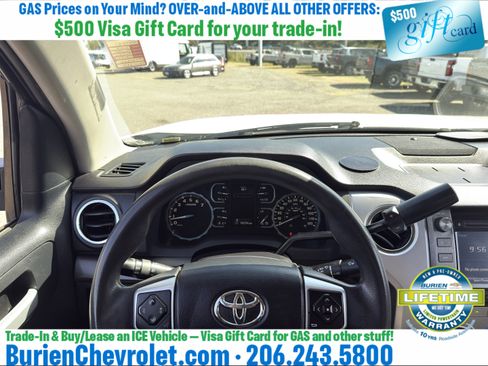 Used 2019 Toyota Tundra SR5 w/ TRD Off Road Package AWD/4WD image 12