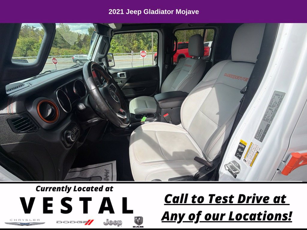 Used 2021 Jeep Gladiator Mojave w/ Dual Top Group AWD/4WD image 11