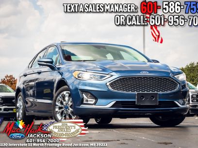 Certified 2019 Ford Fusion Energi Titanium
