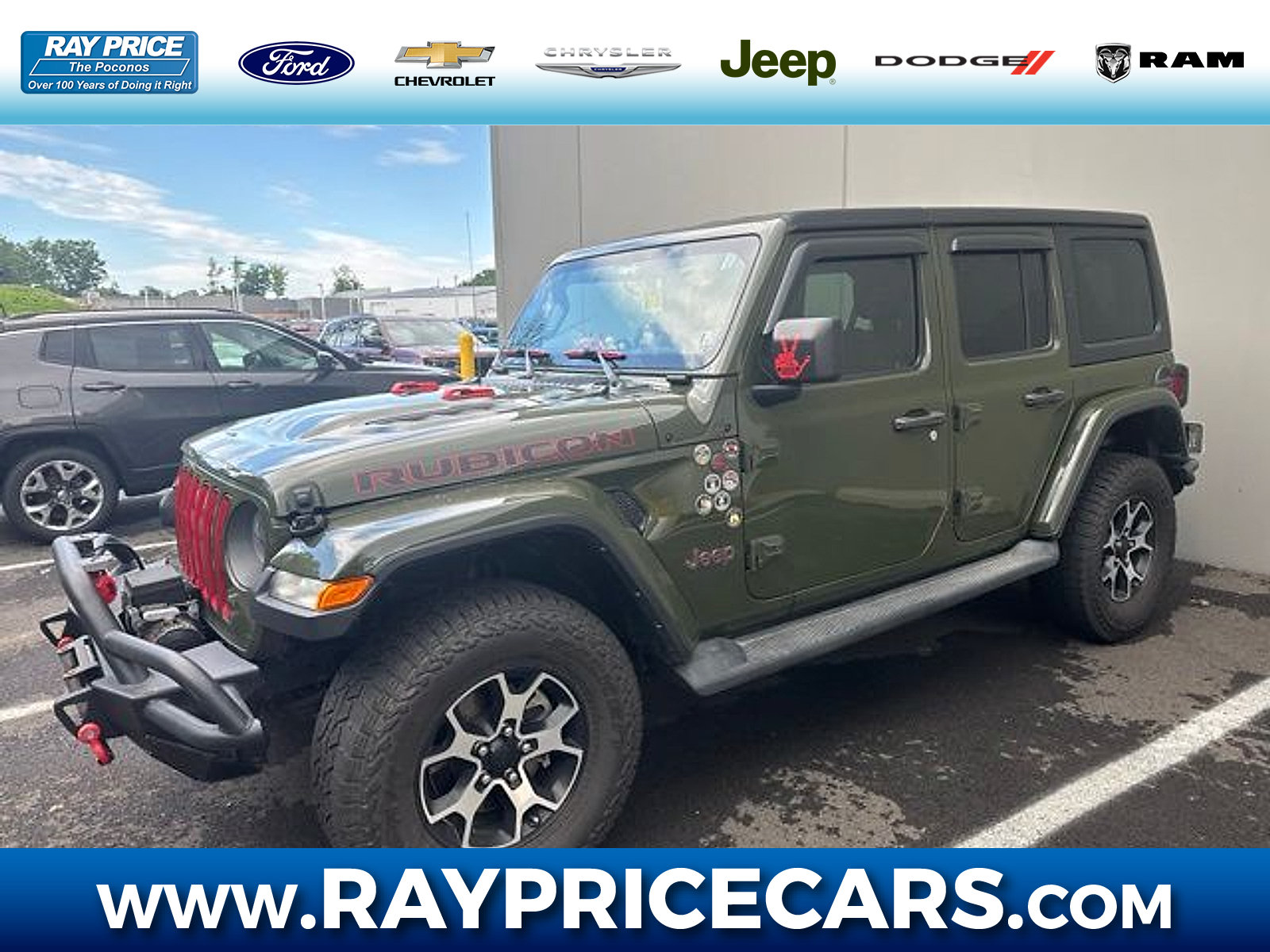 Used 2022 Jeep Wrangler Unlimited Rubicon w/ Cold Weather Group AWD/4WD image 1