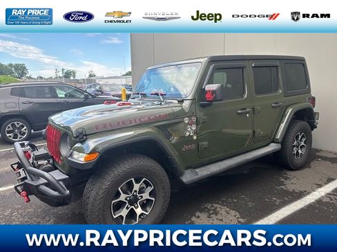 Used 2022 Jeep Wrangler Unlimited Rubicon w/ Cold Weather Group AWD/4WD image 1