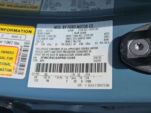 Used 2023 Ford Bronco Sport Outer Banks w/ Tech Package image 32