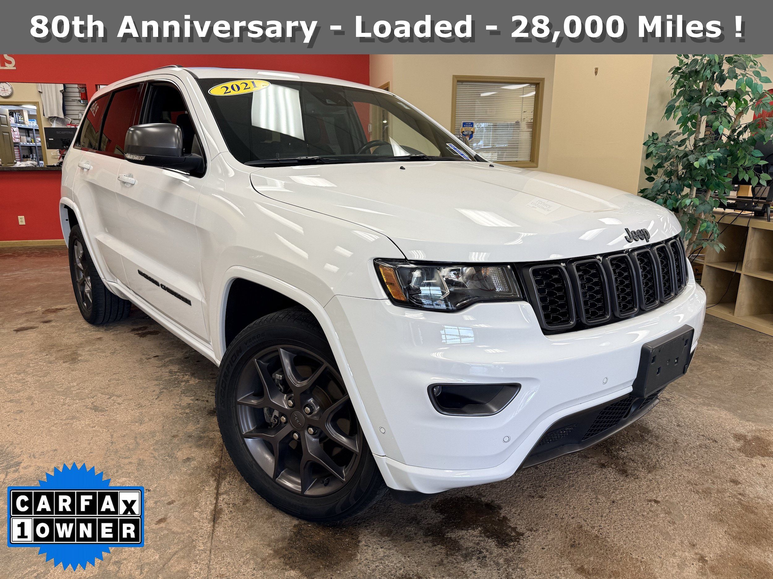 Used 2021 Jeep Grand Cherokee Limited w/ Quick Order Package 28K 80th AWD/4WD image 1