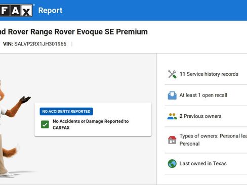 Used 2018 Land Rover Range Rover Evoque SE image 21