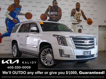 Used 2018 Cadillac Escalade Platinum