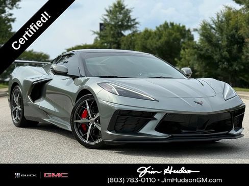 Certified 2023 Chevrolet Corvette Stingray Convertible w/ Z51 Performance Package RWD image 1