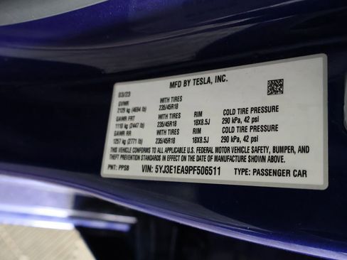 Used 2023 Tesla Model 3 Standard Range RWD image 49