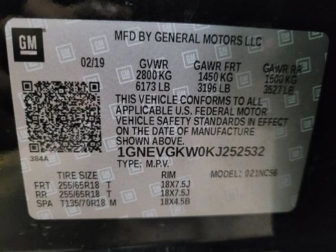 Used 2019 Chevrolet Traverse LT AWD/4WD image 33