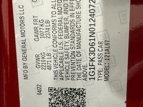 Used 2022 Chevrolet Camaro ZL1 image 33