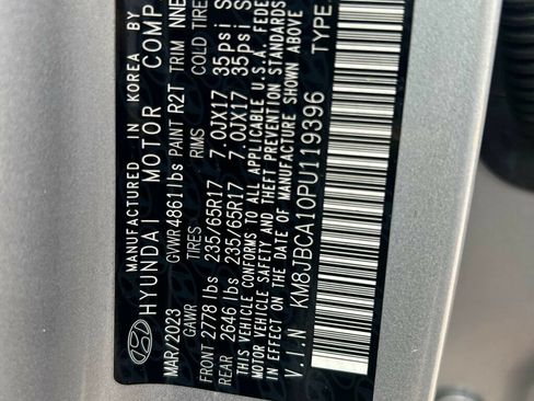 Used 2023 Hyundai Tucson Blue AWD/4WD image 55