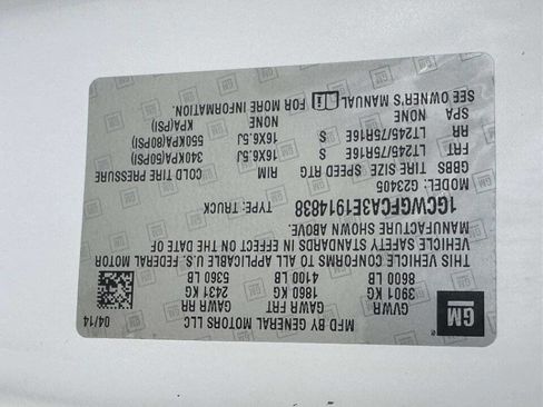 Used 2014 Chevrolet Express 2500 image 27