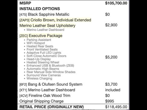 Used 2019 BMW X6 M w/ Executive Package image 10